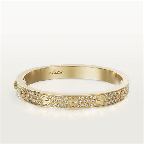 love bracelet cartier diamond|love bracelet full diamond.